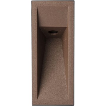 FARO 70929 - LED įleidžiamas šviestuvas TIL LED/3W/24V CRI 90 IP65 rudas