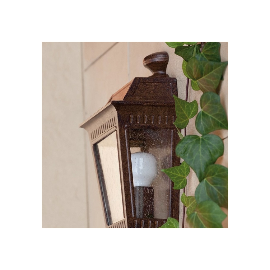 FARO 71424 - Sieninis lauko šviestuvas tARGOT 1xE27/100W/230V IP44