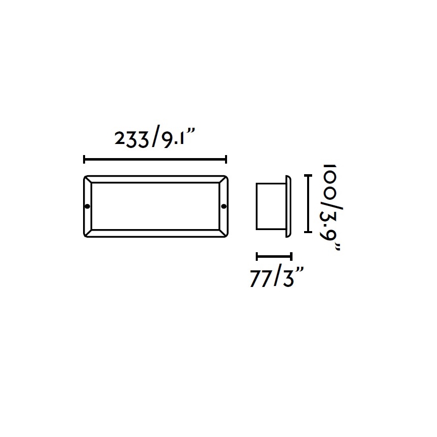 FARO 71490 - Įleidžiamas lauko šviestuvas LISO 1xE27/40W/230V IP44