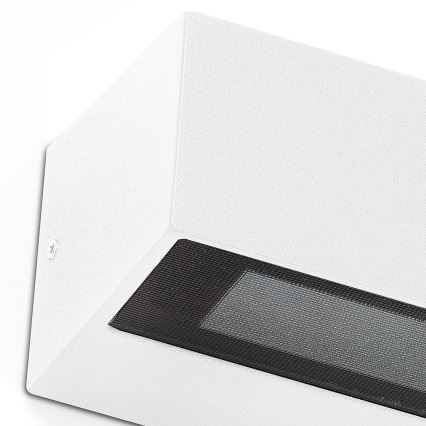 FARO 71903 - LED lauko sieninis šviestuvas DORO 2xLED/10W/230V IP65 baltas