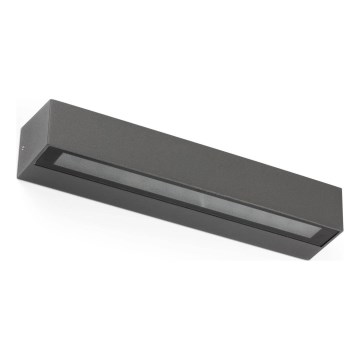 FARO 71904 - LED lauko sieninis šviestuvas DORO 2xLED/10W/230V IP65 antracitas