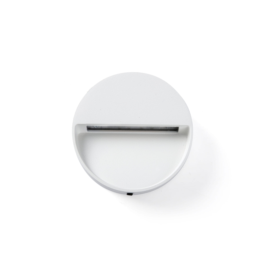 FARO 71961 - LED laiptų šviestuvas DUNE LED/3W/230V 2200/2700/3200/4000K IP65 baltas apvalus