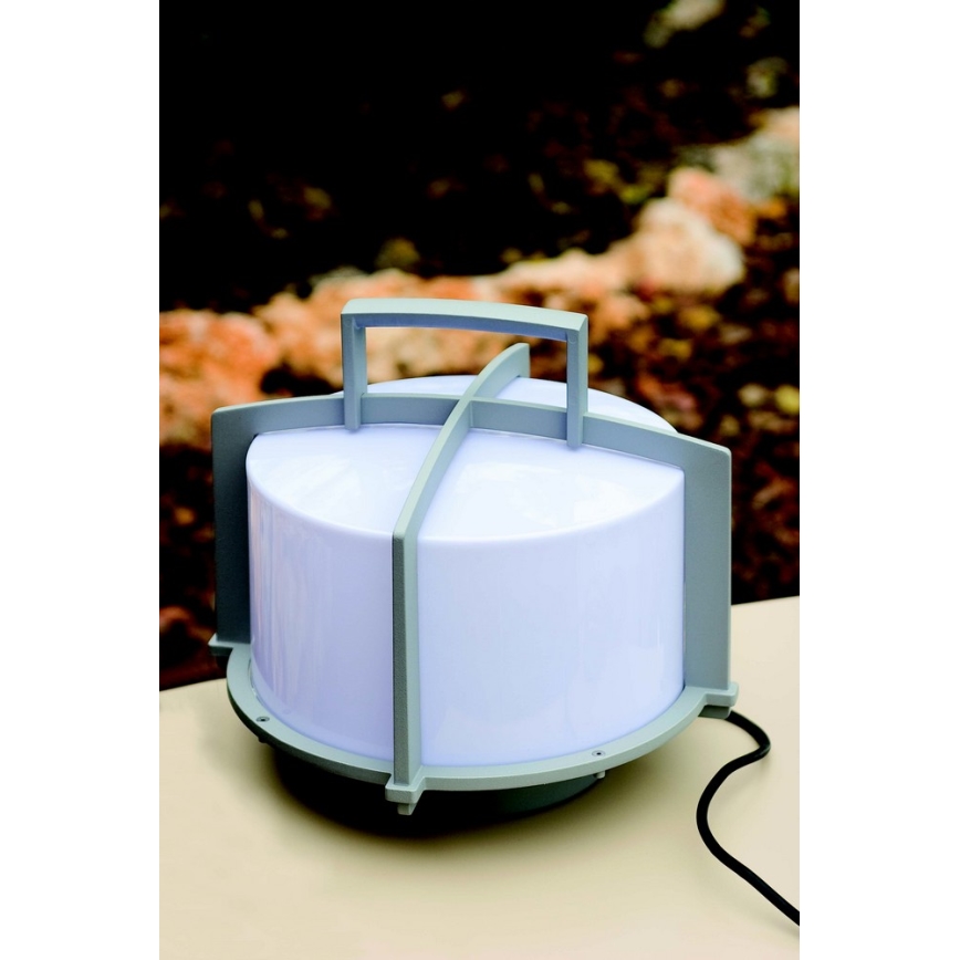 FARO 74363 - Nešiojamas lauko šviestuvas CROSS 1xE27/100W/230V IP44