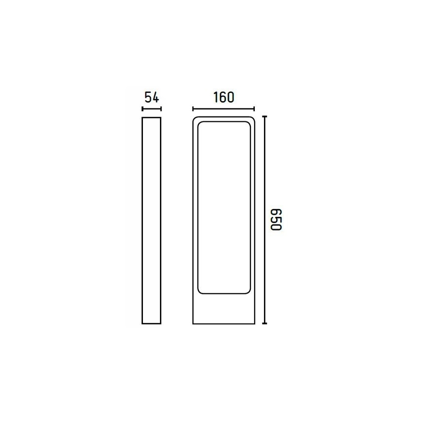 FARO 75520 - LED lauko šviestuvas DAS LED/5W/230V IP54
