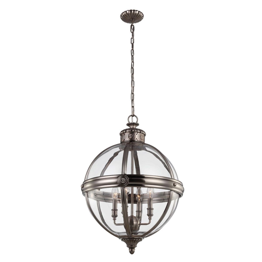Feiss - Sietynas, kabinamas ant grandinės ADAMS 4xE14/60W/230V bronza