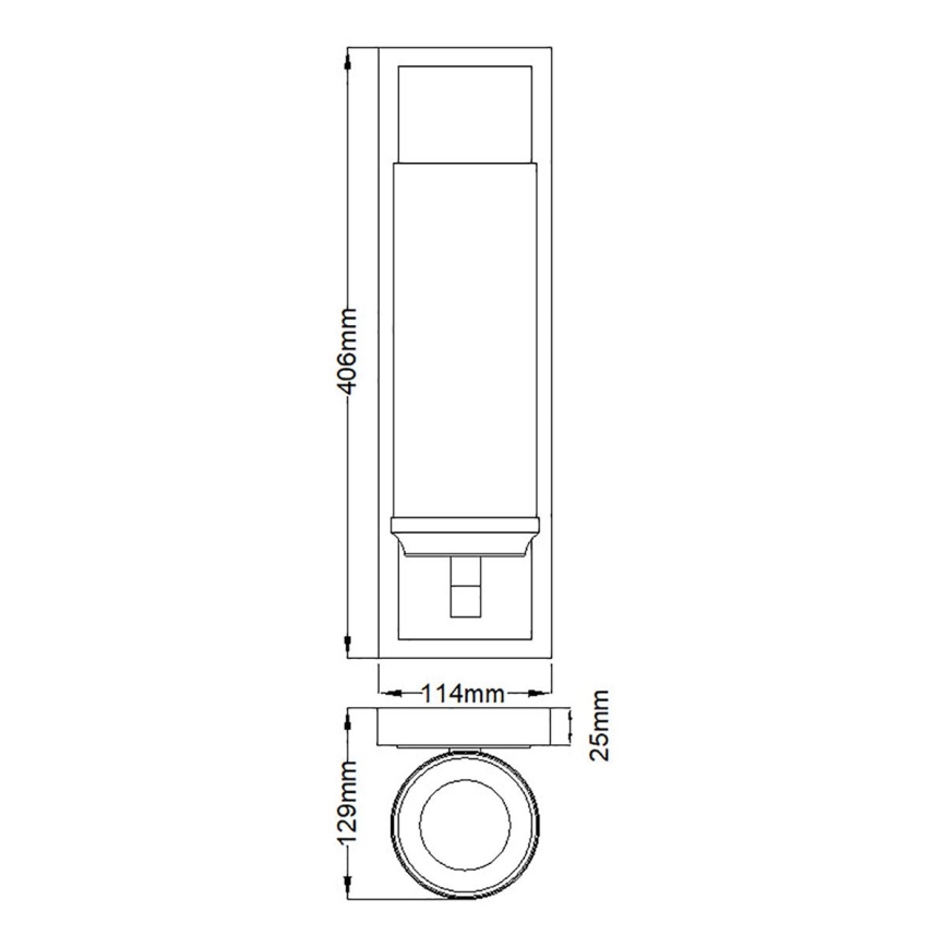 Feiss - LED Vonios kambario sieninis šviestuvas AMALIA 1xG9/3,5W/230V IP44 blizgus chromas