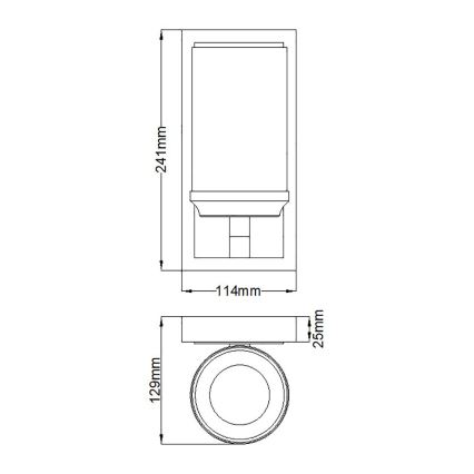 Feiss - LED Sieninis vonios šviestuvas AMALIA 1xG9/3,5W/230V IP44 blizgus chromas