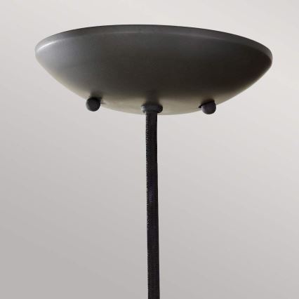 Feiss - Pakabinamas šviestuvas ant laido BESO 1xE27/60W/230V Ø 17,9 cm juodas/varinis