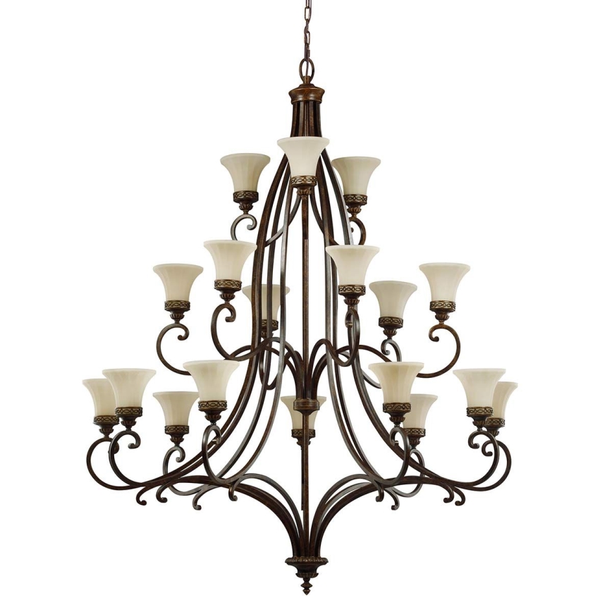 Feiss - Sietynas, kabinamas ant grandinės DRAWING ROOM 18xE27/60W/230V