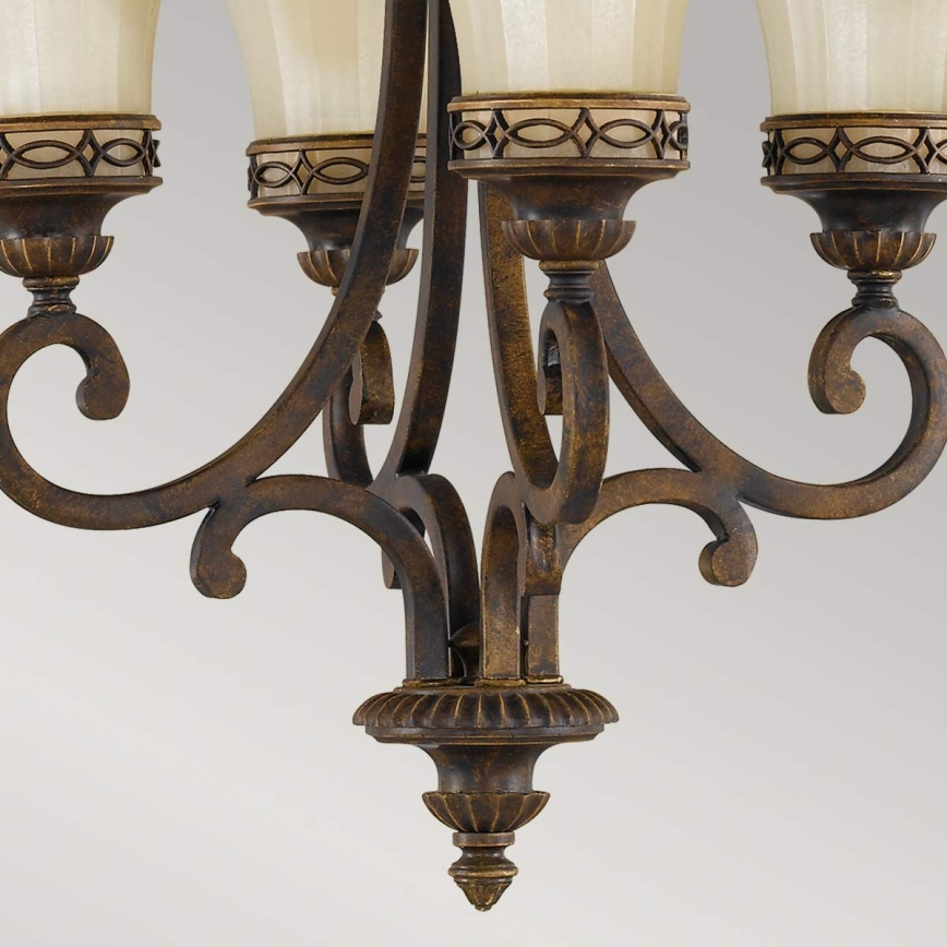 Feiss - Sietynas, kabinamas ant grandinės DRAWING ROOM 4xE27/60W/230V