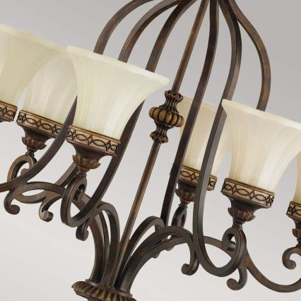 Feiss - Sietynas, kabinamas ant grandinės DRAWING ROOM 6xE27/60W/230V