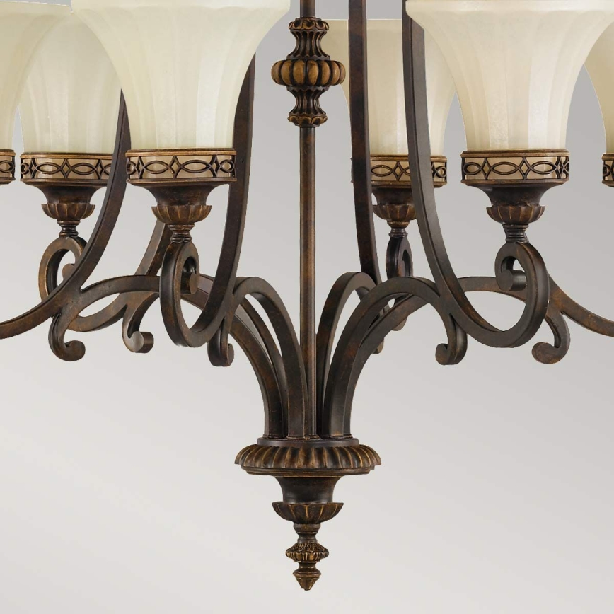 Feiss - Sietynas, kabinamas ant grandinės DRAWING ROOM 6xE27/60W/230V