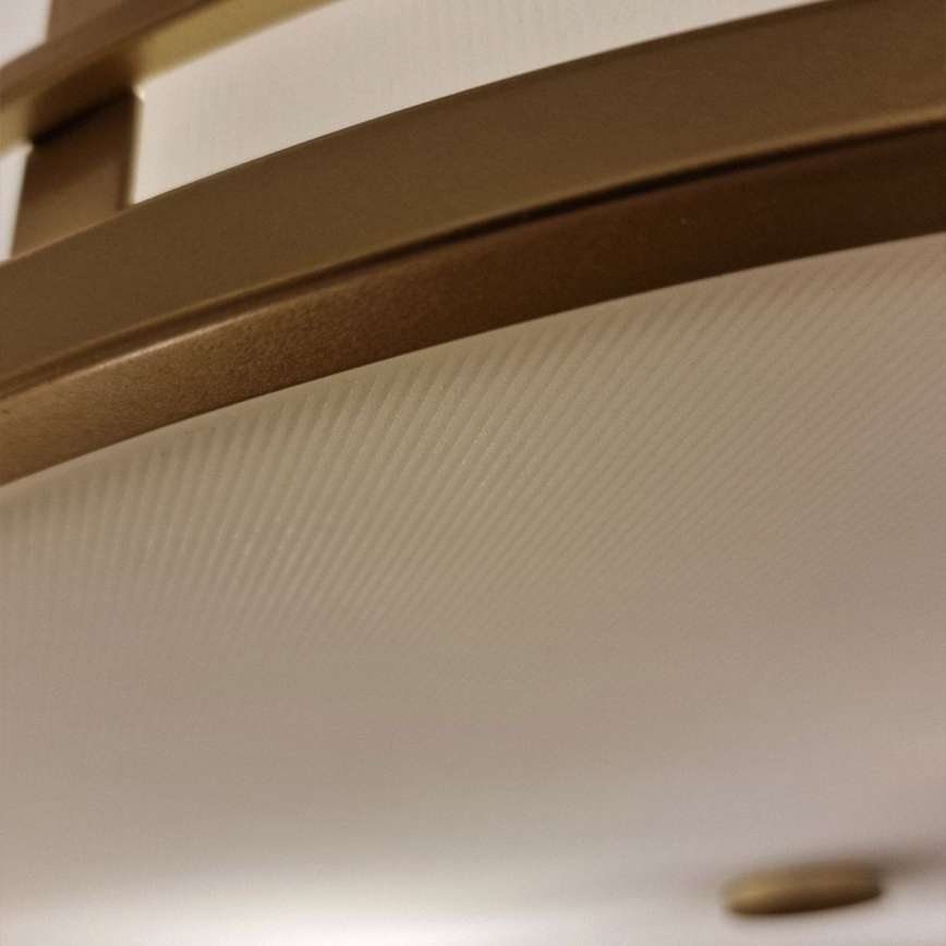 Feiss - Lubinis šviestuvas FUSION 3xE27/40W/230V Ø 34,3 cm, auksinis