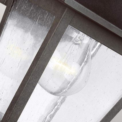 Feiss - Lauko sieninis šviestuvas GALENA 1xE27/60W/230V IP44