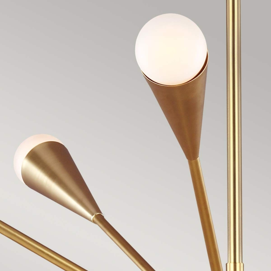 Feiss - LED sietynas JAX 10xG9/3W/230V auksas