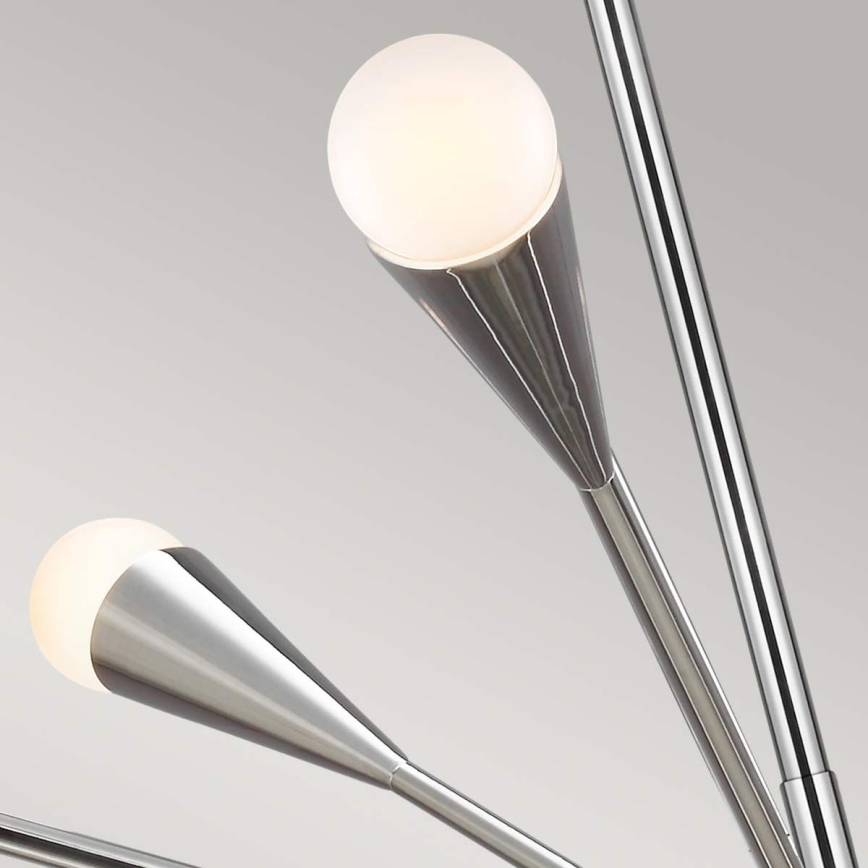 Feiss - LED sietynas JAX 10xG9/3W/230V blizgus chromas