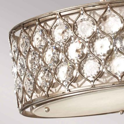 Feiss - Sietynas ant stulpo LUCIA 3xE27/60W/230V