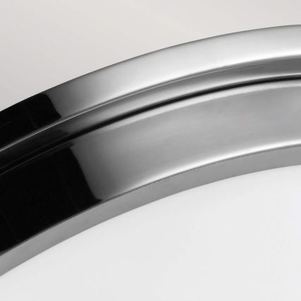 Feiss - Vonios kambario lubinis šviestuvas PAYNE 2xE27/60W/230V IP44 matinis chromas