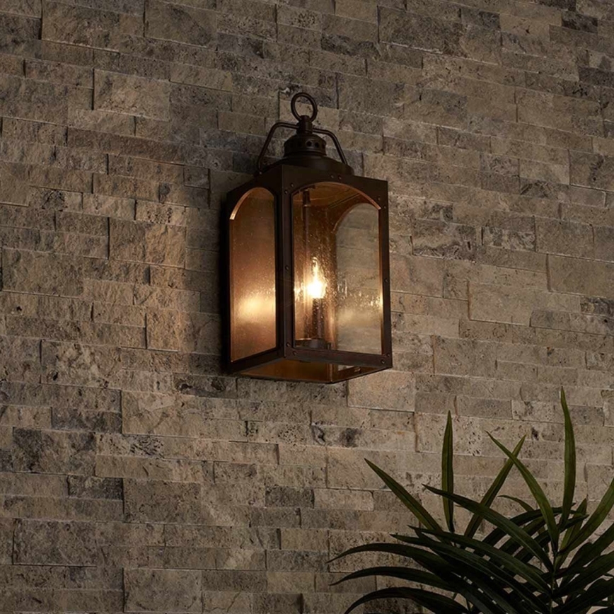 Feiss - Lauko sieninis šviestuvas RANDHURST 3xE14/40W/230V IP44