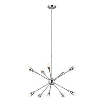 Feiss - LED sietynas JAX 10xG9/3W/230V blizgus chromas