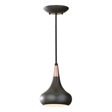 Feiss - Pakabinamas šviestuvas ant laido BESO 1xE27/60W/230V Ø 17,9 cm juodas/varinis