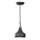 Feiss - Pakabinamas šviestuvas ant laido BESO 1xE27/60W/230V Ø 17,9 cm juodas/varinis