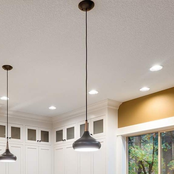 Feiss - pakabinamas šviestuvas BESO ant laido 1xE27/60W/230V Ø 25,4 cm juodas/varinis