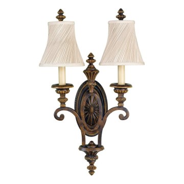 Feiss - Sieninis šviestuvas DRAWING ROOM 2xE14/60W/230V