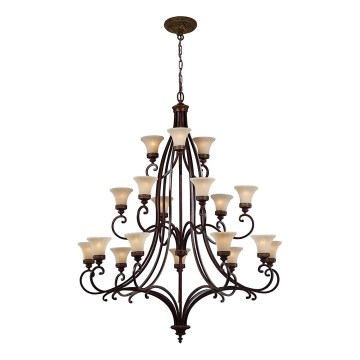 Feiss - Sietynas, kabinamas ant grandinės DRAWING ROOM 18xE27/60W/230V