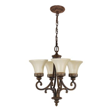 Feiss - Sietynas, kabinamas ant grandinės DRAWING ROOM 4xE27/60W/230V