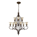 Feiss - Sietynas, kabinamas ant grandinės DRAWING ROOM 9xE27/60W/230V