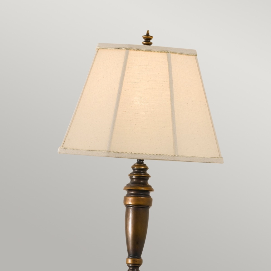 Feiss – Toršeras LINCOLNDALE 1xE27/60W/230V bronzos/smėlio spalvos