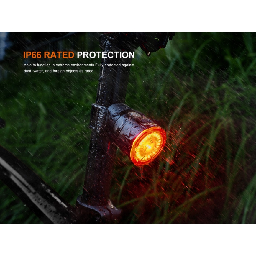 Fenix BC06R - LED Pritemdomas įkraunamas dviračio žibintas LED/USB IP66 90 lm 24,5 h