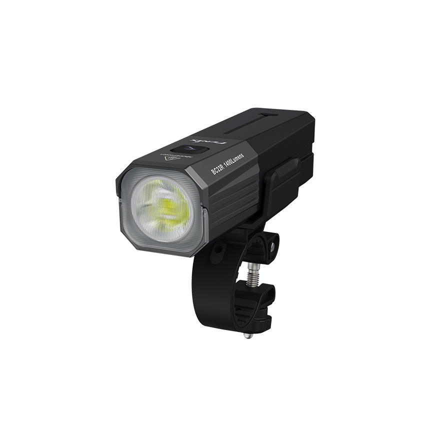 Fenix BC22R - reguliuojamas įkraunamas dviračio žibintas LED/USB 3400 mAh IP66 1400 lm 41 val. juoda