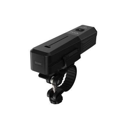 Fenix BC22R - reguliuojamas įkraunamas dviračio žibintas LED/USB 3400 mAh IP66 1400 lm 41 val. juoda