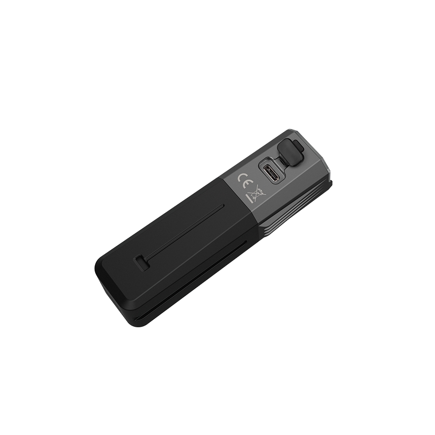 Fenix BC22R - reguliuojamas įkraunamas dviračio žibintas LED/USB 3400 mAh IP66 1400 lm 41 val. juoda