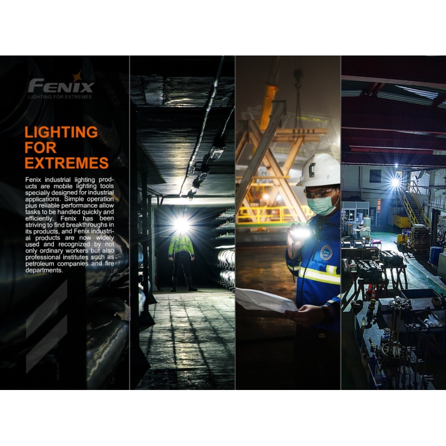 Fenix C7 - LED Pritemdomas įkraunamas žibintuvėlis 1xLED/1x21700 IP68 3000 lm 68 h