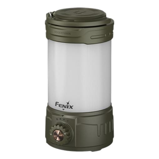 Fenix CL26RPROOLI - LED Pritemdomas nešiojamas įkraunamas lempa LED/USB IP66 650 blizgus 408 h 5000 mAh žalia