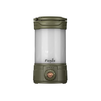 Fenix CL26RPROOLI - LED Pritemdomas nešiojamas įkraunamas lempa LED/USB IP66 650 blizgus 408 h 5000 mAh žalia