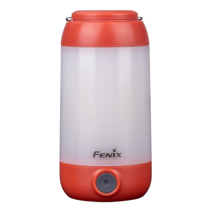 Fenix CL26RRED - LED Pritemdomas nešiojamas įkraunamas lempa LED/USB/2xCR123A IP66 400 blizgus 400 h 2600 mAh oranžinė