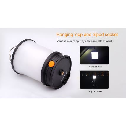 Fenix CL30R - LED Nešiojama įkraunama lempa LED/USB/6xCR123A IPX7 650 lm 300 h 2600 mAh