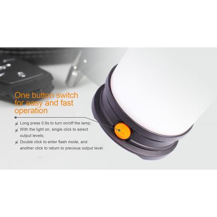 Fenix CL30R - LED Nešiojama įkraunama lempa LED/USB/6xCR123A IPX7 650 lm 300 h 2600 mAh