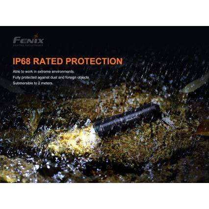 Fenix E01V20BLC - LED Žibintuvėlis LED/1xAAA IP68 100 lm 25 val