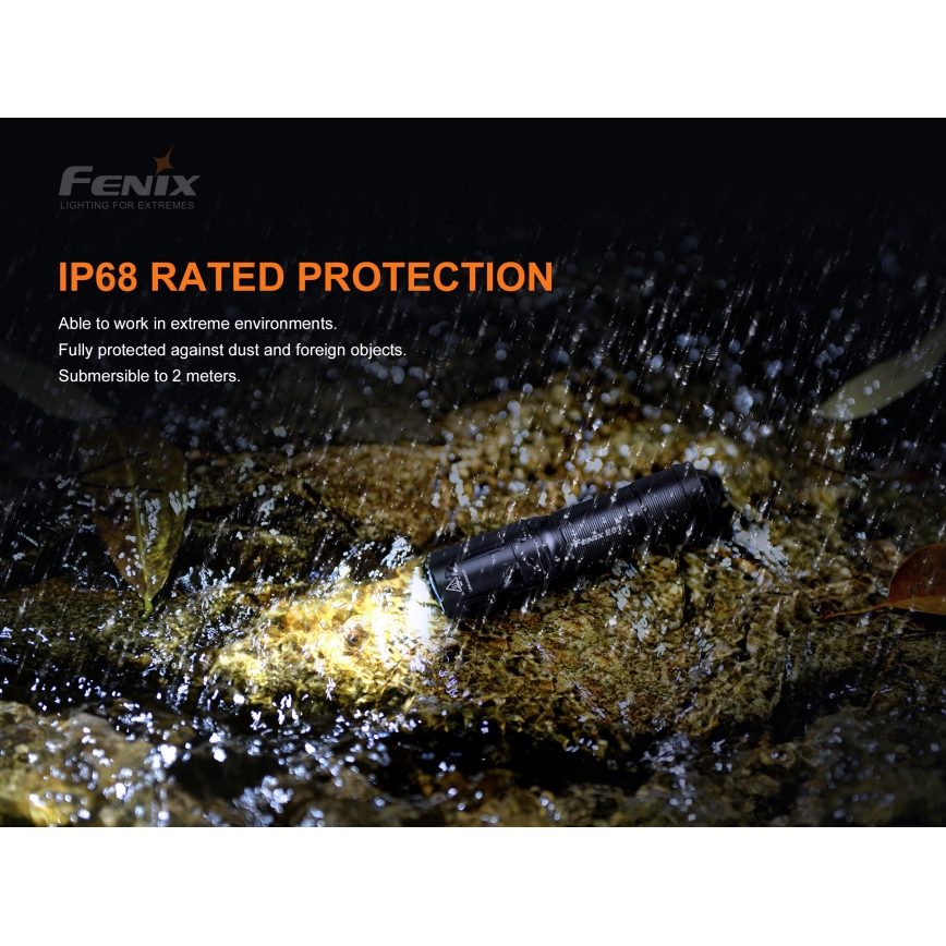 Fenix E01V20BLC - LED Žibintuvėlis LED/1xAAA IP68 100 lm 25 val