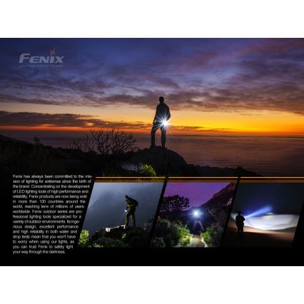 Fenix E01V20BLC - LED Žibintuvėlis LED/1xAAA IP68 100 lm 25 val