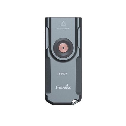 Fenix E06RGRY - LED Pritemdomas įkraunamas žibintuvėlis UV LED/USB IP66 700 blizgus 60 h pilka
