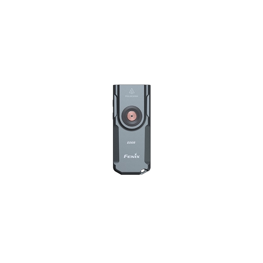 Fenix E06RGRY - LED Pritemdomas įkraunamas žibintuvėlis UV LED/USB IP66 700 blizgus 60 h pilka