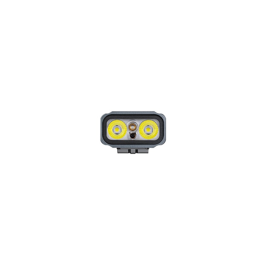 Fenix E06RGRY - LED Pritemdomas įkraunamas žibintuvėlis UV LED/USB IP66 700 blizgus 60 h pilka