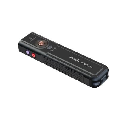 Fenix E06RPROEUBLC- reguliuojamo ryškumo įkraunamas LED žibintuvėlis LED/USB 1650 mAh IP66 1600 lm 111 h juodas