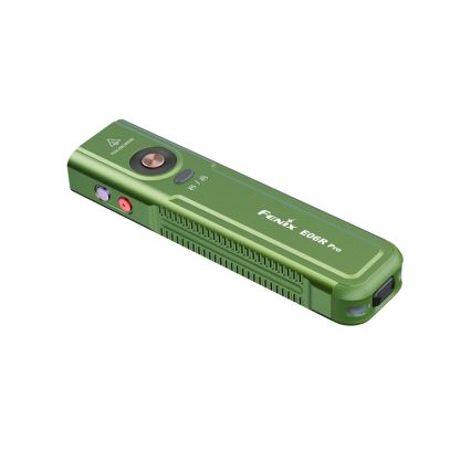 Fenix E06RPROEUOLI - reguliuojamo ryškumo įkraunamas LED žibintuvėlis LED/USB 1650 mAh IP66 1600 lm 111 val. žalias